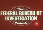 Image of FBI laboratory document examiner Quantico Virginia USA, 1967, second 7 stock footage video 65675080600