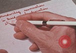 Image of FBI laboratory document examiner Quantico Virginia USA, 1967, second 28 stock footage video 65675080600