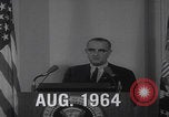 Image of President Johnson speech Vietnam, 1964, second 3 stock footage video 65675080609