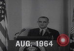 Image of President Johnson speech Vietnam, 1964, second 4 stock footage video 65675080609