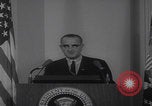 Image of President Johnson speech Vietnam, 1964, second 12 stock footage video 65675080609