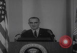 Image of President Johnson speech Vietnam, 1964, second 13 stock footage video 65675080609