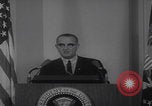 Image of President Johnson speech Vietnam, 1964, second 14 stock footage video 65675080609