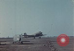 Image of Douglas DC-3 take off Iwo Jima, 1945, second 5 stock footage video 65675080623