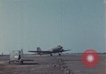 Image of Douglas DC-3 take off Iwo Jima, 1945, second 6 stock footage video 65675080623