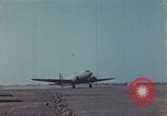 Image of Douglas DC-3 take off Iwo Jima, 1945, second 8 stock footage video 65675080623