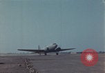 Image of Douglas DC-3 take off Iwo Jima, 1945, second 9 stock footage video 65675080623