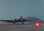 Image of Douglas DC-3 take off Iwo Jima, 1945, second 16 stock footage video 65675080623