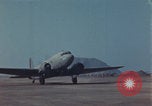 Image of Douglas DC-3 take off Iwo Jima, 1945, second 17 stock footage video 65675080623
