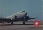 Image of Douglas DC-3 take off Iwo Jima, 1945, second 20 stock footage video 65675080623
