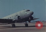 Image of Douglas DC-3 take off Iwo Jima, 1945, second 21 stock footage video 65675080623