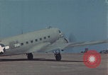Image of Douglas DC-3 take off Iwo Jima, 1945, second 29 stock footage video 65675080623