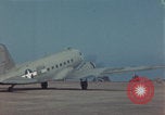 Image of Douglas DC-3 take off Iwo Jima, 1945, second 31 stock footage video 65675080623