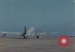 Image of Douglas DC-3 take off Iwo Jima, 1945, second 36 stock footage video 65675080623