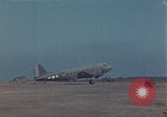 Image of Douglas DC-3 take off Iwo Jima, 1945, second 39 stock footage video 65675080623