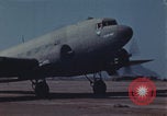 Image of Douglas DC-3 take off Iwo Jima, 1945, second 58 stock footage video 65675080623