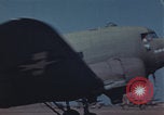 Image of Douglas DC-3 take off Iwo Jima, 1945, second 61 stock footage video 65675080623