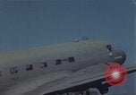 Image of Douglas DC-3 take off Iwo Jima, 1945, second 62 stock footage video 65675080623