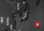 Image of Japanese animated maps WW2 Pearl Harbor Hawaii USA, 1941, second 50 stock footage video 65675080626