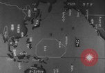 Image of Japanese animated maps WW2 Pearl Harbor Hawaii USA, 1941, second 58 stock footage video 65675080626