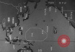 Image of Japanese animated maps WW2 Pearl Harbor Hawaii USA, 1941, second 59 stock footage video 65675080626