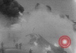 Image of USS Saratoga damage Kamikaze attack Iwo Jima, 1945, second 9 stock footage video 65675080630