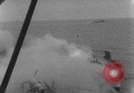 Image of USS Saratoga damage Kamikaze attack Iwo Jima, 1945, second 23 stock footage video 65675080630