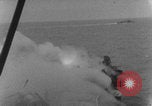 Image of USS Saratoga damage Kamikaze attack Iwo Jima, 1945, second 30 stock footage video 65675080630