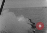 Image of USS Saratoga damage Kamikaze attack Iwo Jima, 1945, second 36 stock footage video 65675080630
