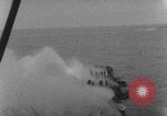 Image of USS Saratoga damage Kamikaze attack Iwo Jima, 1945, second 37 stock footage video 65675080630