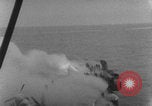 Image of USS Saratoga damage Kamikaze attack Iwo Jima, 1945, second 38 stock footage video 65675080630