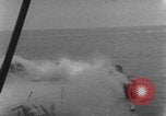 Image of USS Saratoga damage Kamikaze attack Iwo Jima, 1945, second 40 stock footage video 65675080630