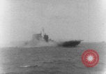 Image of USS Saratoga WW2 Pacific Ocean, 1945, second 4 stock footage video 65675080631