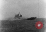 Image of USS Saratoga WW2 Pacific Ocean, 1945, second 8 stock footage video 65675080631