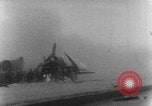 Image of USS Saratoga Kamikaze attack Pacific Ocean, 1945, second 17 stock footage video 65675080632