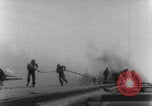 Image of USS Saratoga Kamikaze attack Pacific Ocean, 1945, second 22 stock footage video 65675080632