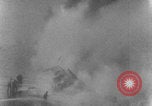 Image of USS Saratoga Kamikaze attack Pacific Ocean, 1945, second 28 stock footage video 65675080632