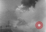 Image of USS Saratoga Kamikaze attack Pacific Ocean, 1945, second 36 stock footage video 65675080632