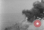 Image of USS Saratoga Kamikaze attack Pacific Ocean, 1945, second 43 stock footage video 65675080632