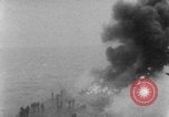 Image of USS Saratoga Kamikaze attack Pacific Ocean, 1945, second 45 stock footage video 65675080632