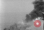 Image of USS Saratoga Kamikaze attack Pacific Ocean, 1945, second 58 stock footage video 65675080632