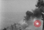 Image of USS Saratoga Kamikaze attack Pacific Ocean, 1945, second 60 stock footage video 65675080632