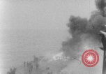 Image of USS Saratoga Kamikaze attack Pacific Ocean, 1945, second 61 stock footage video 65675080632
