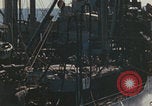 Image of USS Saratoga refueling Pacific Ocean, 1945, second 2 stock footage video 65675080633