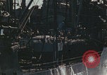 Image of USS Saratoga refueling Pacific Ocean, 1945, second 8 stock footage video 65675080633