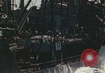 Image of USS Saratoga refueling Pacific Ocean, 1945, second 9 stock footage video 65675080633