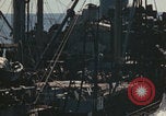 Image of USS Saratoga refueling Pacific Ocean, 1945, second 13 stock footage video 65675080633