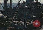 Image of USS Saratoga refueling Pacific Ocean, 1945, second 14 stock footage video 65675080633