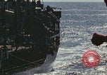 Image of USS Saratoga refueling Pacific Ocean, 1945, second 16 stock footage video 65675080633