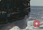 Image of USS Saratoga refueling Pacific Ocean, 1945, second 20 stock footage video 65675080633
